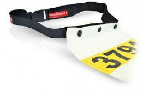 Je n'oublie pas mon porte dossard !!!